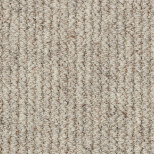 Malabar Two Fold Derby Stone (ribbed) Carpet