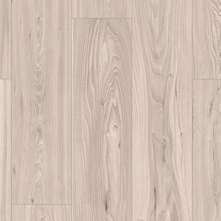 A close up of Hydro Lock Daintree Iced Oak 7mm Laminate Flooring
