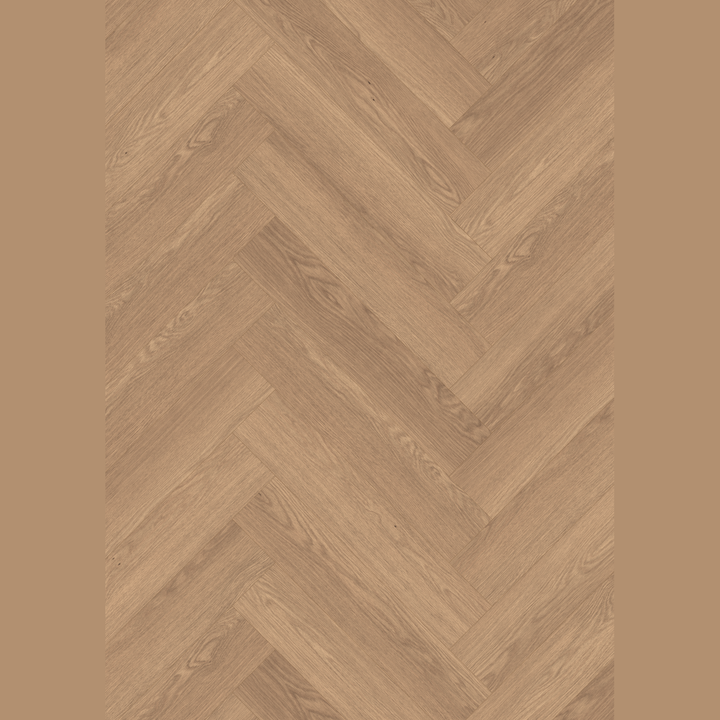 Egger Naturesense Herringbone Brown Baronia Oak EL2134 8mm Laminate Flooring