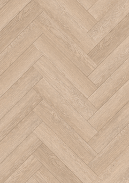 Egger Naturesense Herringbone Light Baronia Oak EL2132 8mm Laminate Flooring