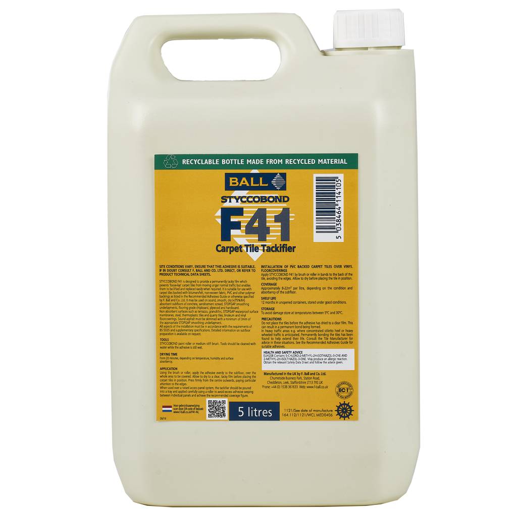 F Ball Adhesives F41 5lt
