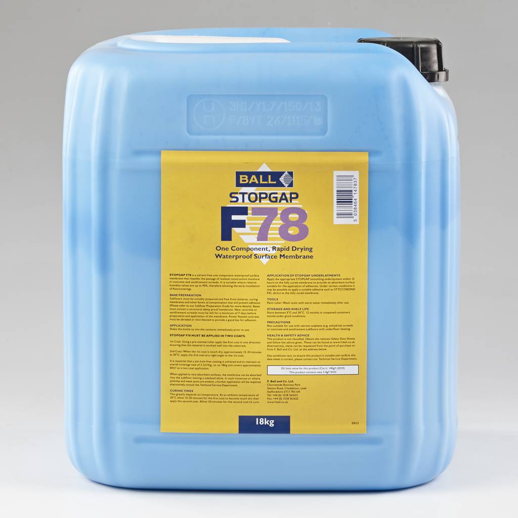 F Ball Adhesives F78 18kg