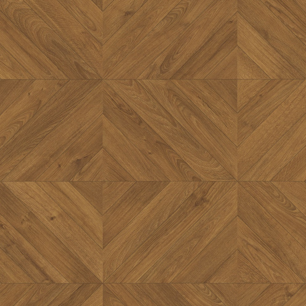 Quickstep IMPRESSIVE PATTERNS CHEVRON OAK BROWN IPA4162 8mm Laminate Flooring