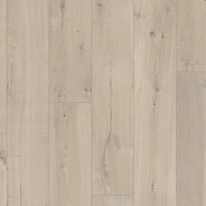A close-up of Quickstep IMPRESSIVE ULTRA SOFT OAK LIGHT Laminate Flooring