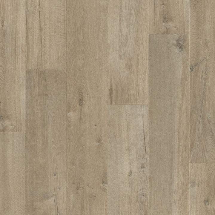 A close-up of Quickstep IMPRESSIVE ULTRA SOFT OAK LIGHT BROWN Laminate Flooring