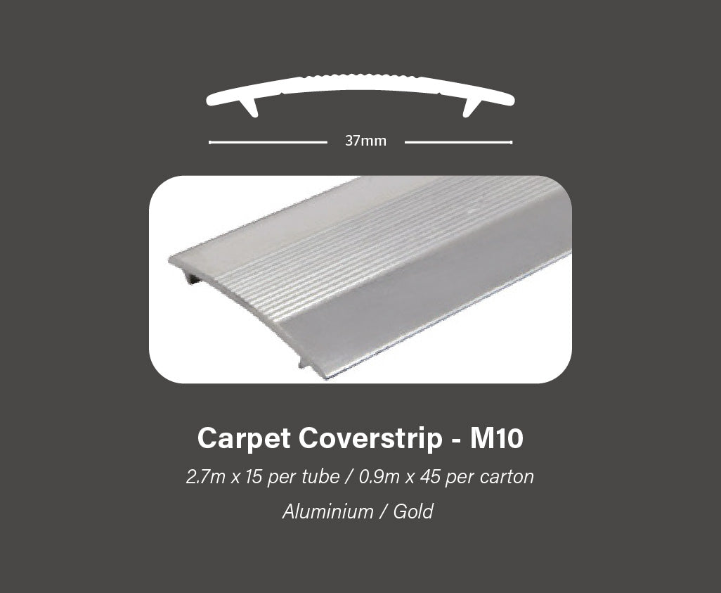 Gripperrods Metals 0.9 Full Tubes M10.a Ali Carpet Coverstrip