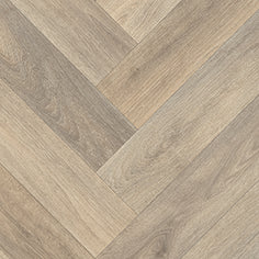 Teton Herringbone Light Oak Vinyl Flooring