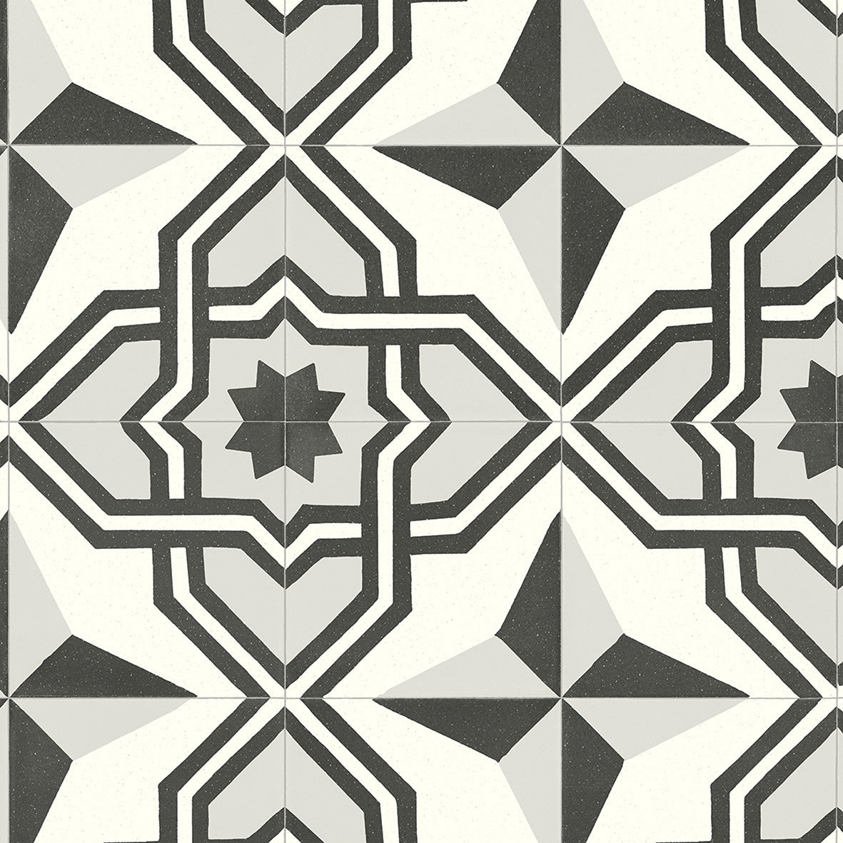 Elbrus Black Tile Vinyl Flooring