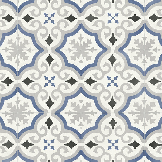 Zappa Heritage Tile Vinyl Flooring
