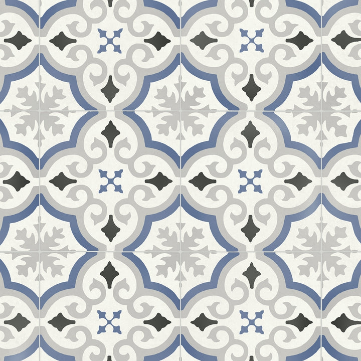Zappa Heritage Tile Vinyl Flooring