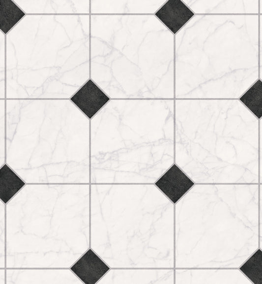 Alton Vinyl Piano Marble Tile Vinyl Flooring