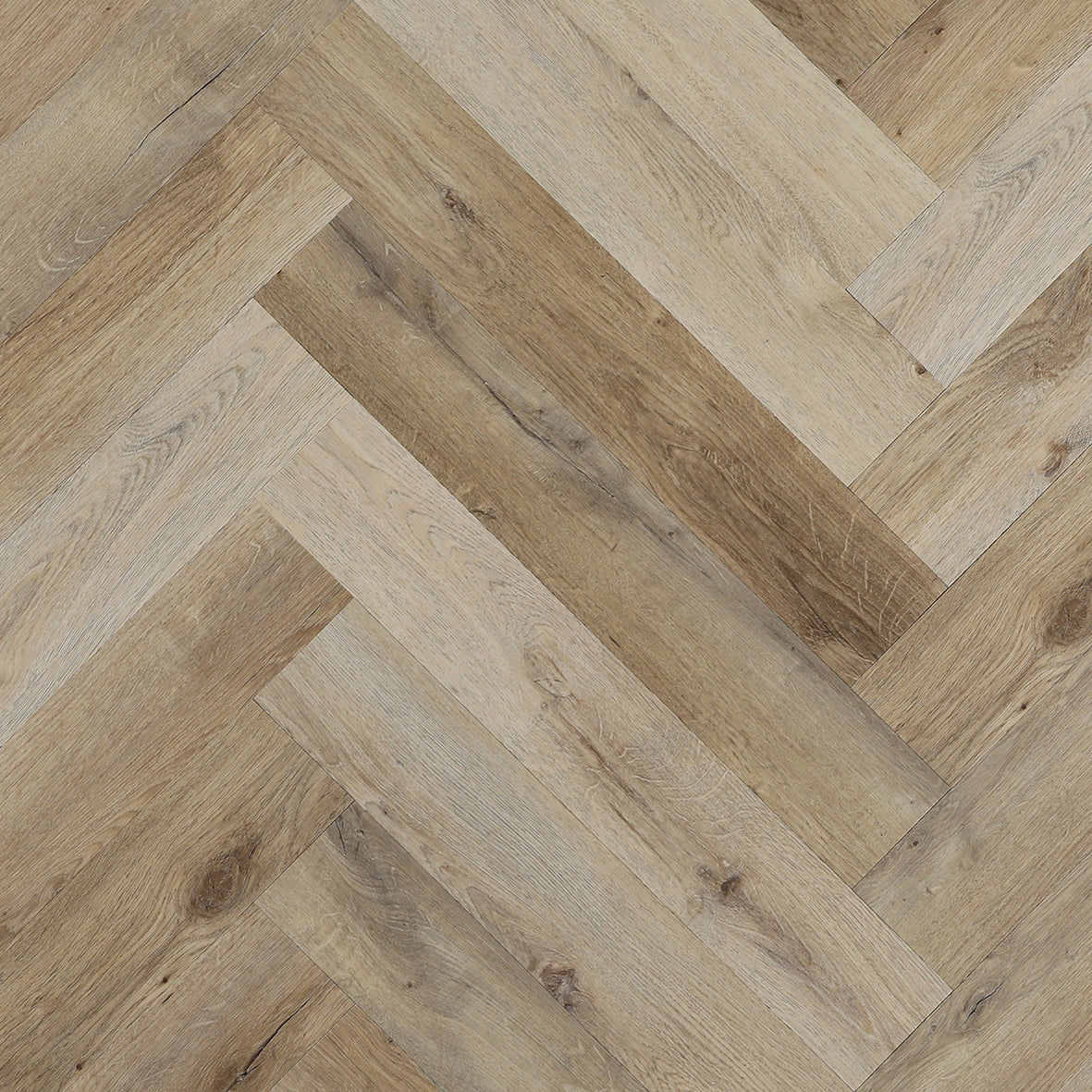 Estilo Hardcore Rigid Herringbone(2.3814 Natural Oak 911-1 5.2mm Luxury Vinyl Flooring