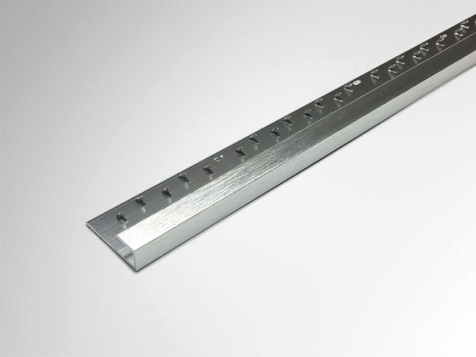 Kensington Trims 2.7m Iron Grey (brushed) - Square Edge