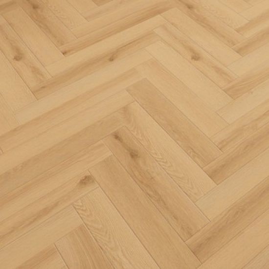 Likewise Herringbone Blond Oak 1511 12mm Laminate Flooring