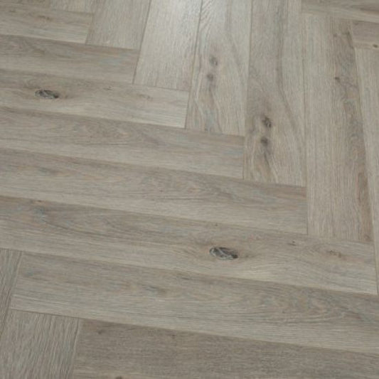 Herringbone 12mm Cappuccino Oak Laminate Flooring