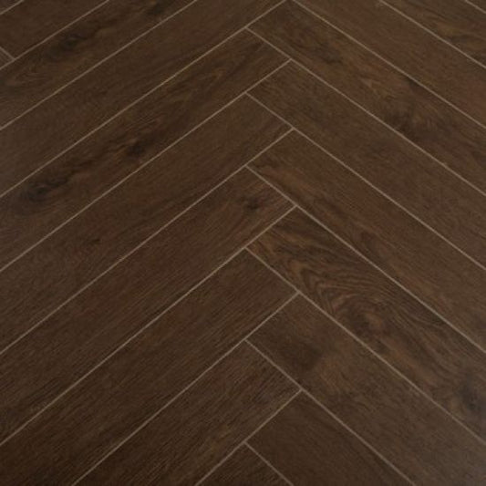 Herringbone 12mm Walnut Laminate Flooring