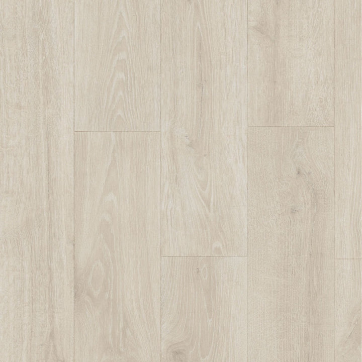 Close-up of Quickstep MAJESTIC WOODLAND OAK LIGHT GREY MJ3547 9.5mm Laminate Flooring