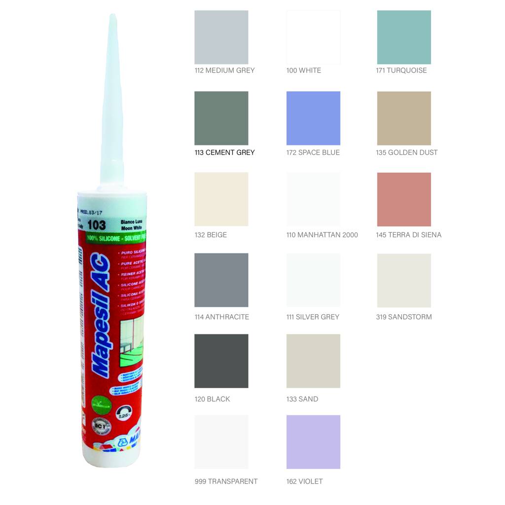Mapesil 113 Cement Grey