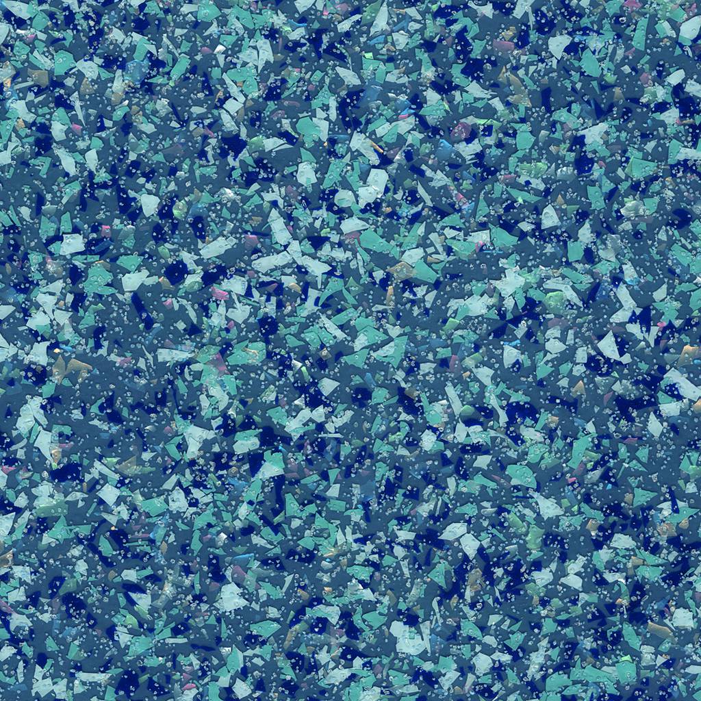 Polysafe Mosaic South Sea WR4175 4175 Commercial Flooring