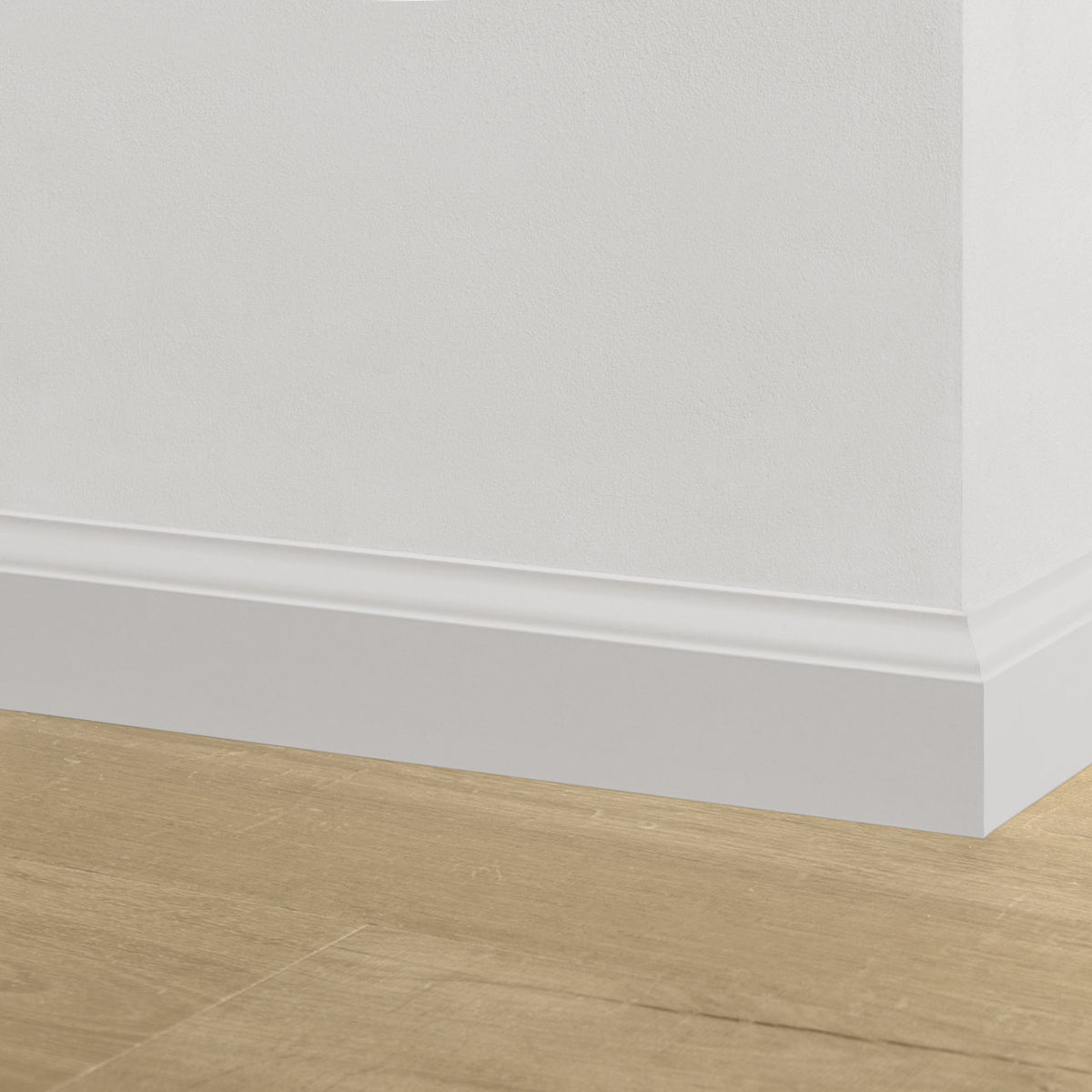 Quick-Step Paintable Ovolo Skirting Board QSISKRWHITE