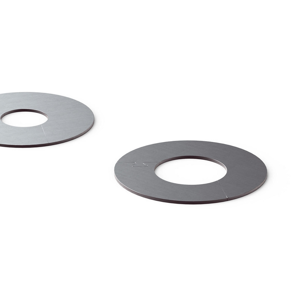 Quick-Step Pipe Covers 22 Mm Radiator Cover Stainless Steel QSPCINOX22