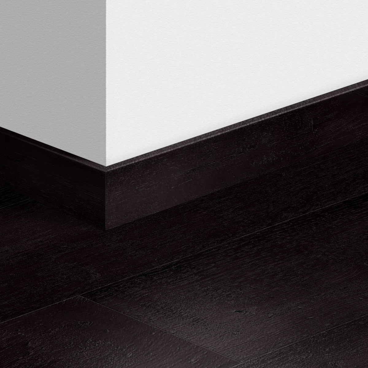 Quick-Step Standard Skirting Painted Oak Black QSSK04755