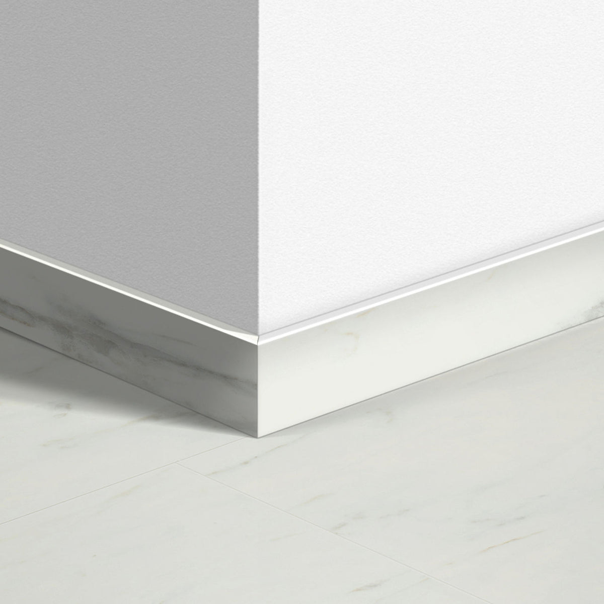 Quick-Step Standard Skirting Marble Carrara White QSVSK40136