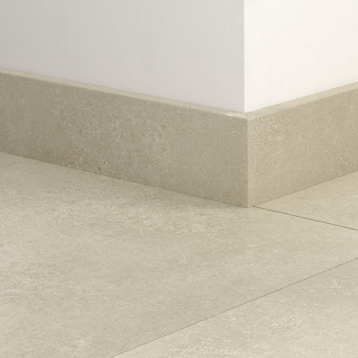 Quick-Step Standard Skirting Sandstone Concrete QSVSK40274
