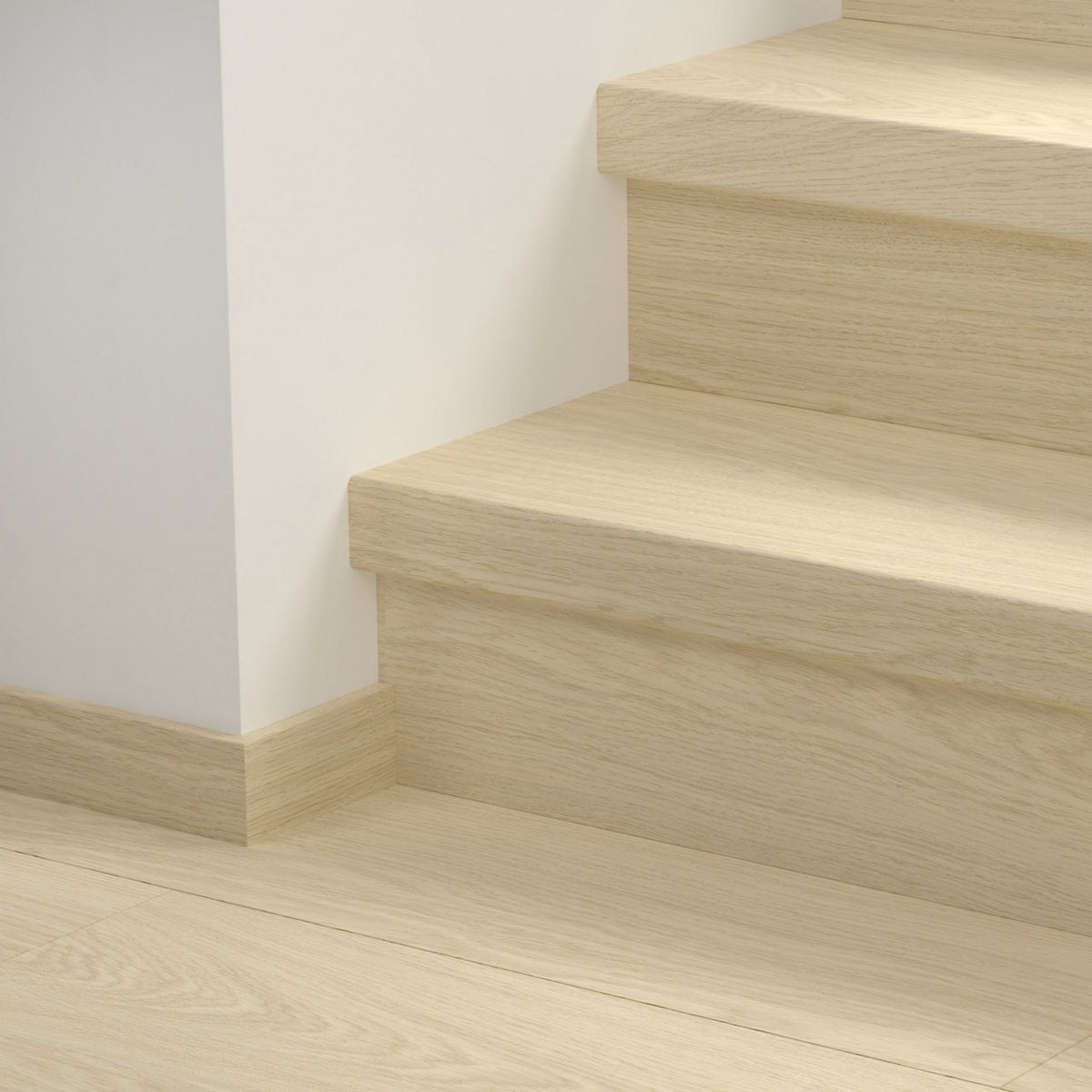 Quick-Step Vinyl Stair Cover Pure Oak Polar QSVSTRBMP40099