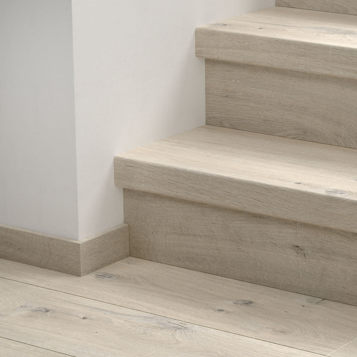 Quick-Step Vinyl Stair Cover Cotton Oak White Blush QSVSTRBMP40200