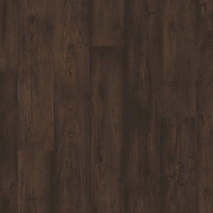 A close-up of Quickstep CAPTURE WAXED OAK BROWN SIG4756 9mm Laminate Flooring