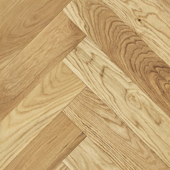 Cotswold Herringbone Natural Brushed UV Laquered HB-1 Engineered Wood Flooring