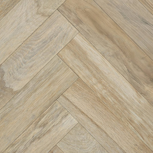 Cotswold Herringbone Hand Scraped Brushed Distress Mist HB-6 Engineered Wood Flooring