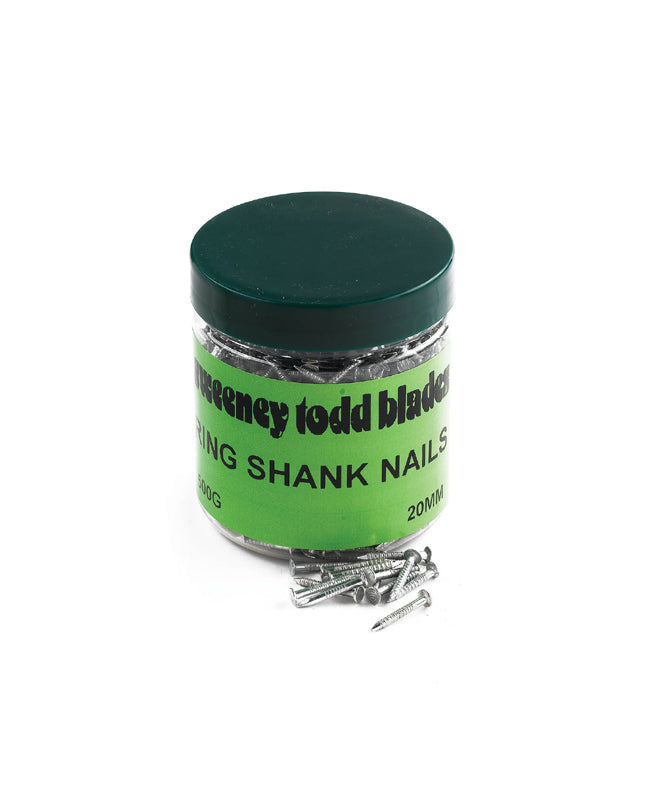 Sweeney Todd Tools 29721 Ring Shank Nails 20mm 500g