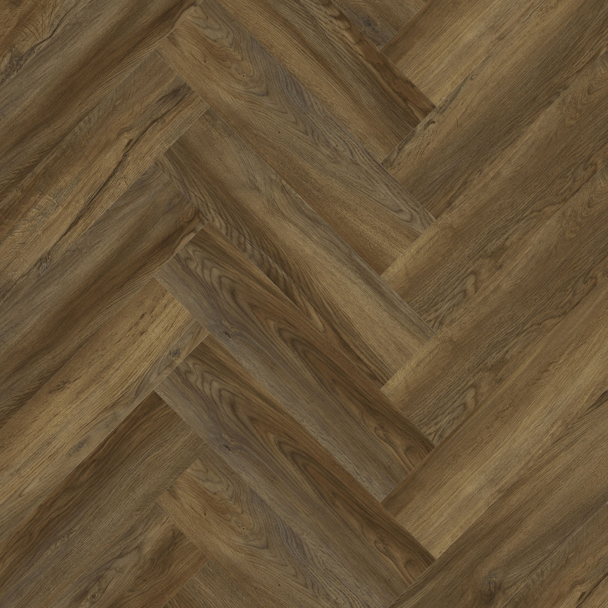 Herringbone Unizip Texas Oak Dark Brown 82871 VFHBU40374 6mm Luxury Vinyl Flooring