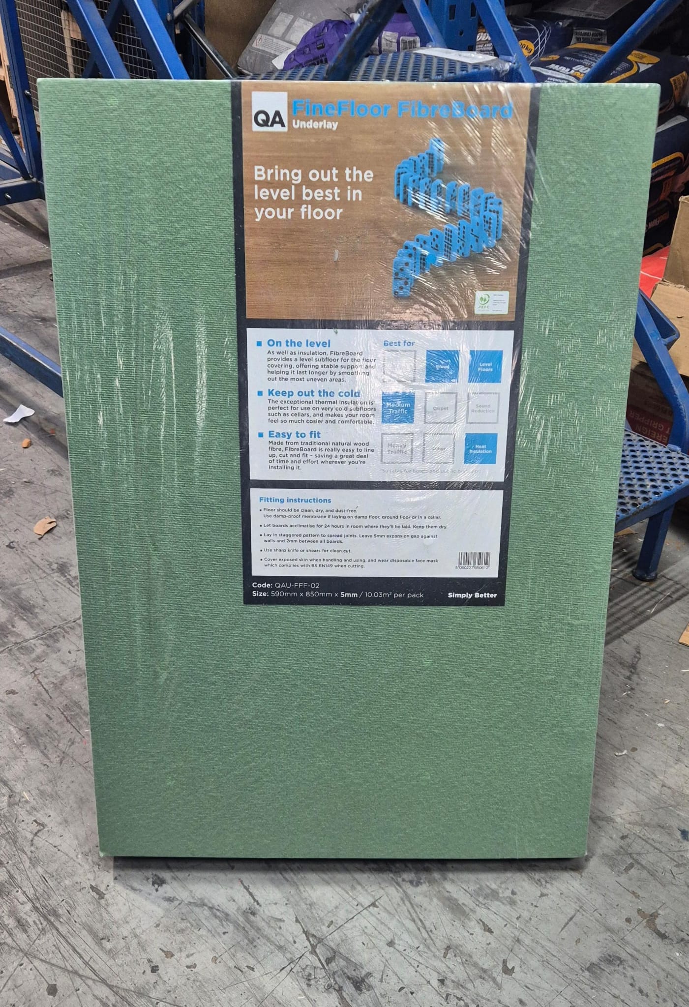 Flooring stock overview