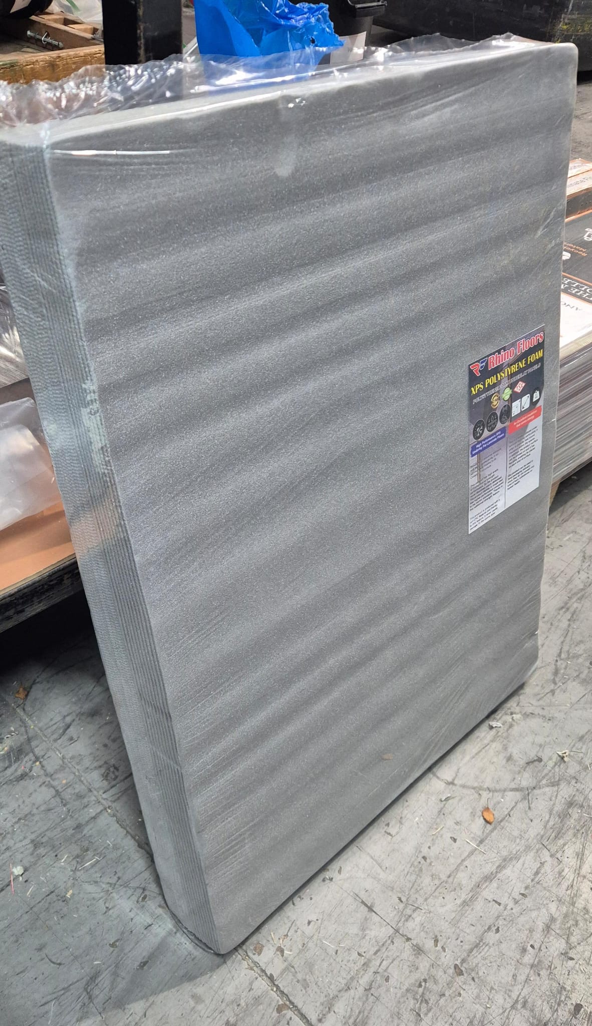Contemporary grey laminate flooring
