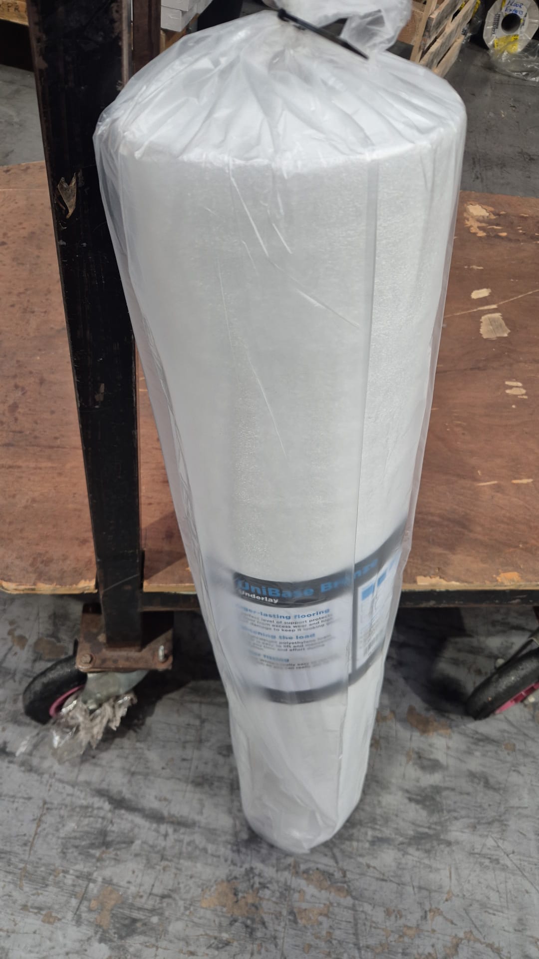 Flooring inventory ready for customer