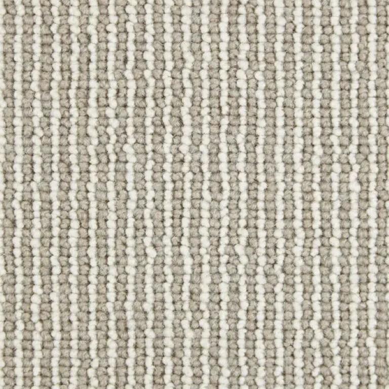 Kingsmead Carpets Artistry Loop Secondary Backing Stripe Dunmore Cream Carpet