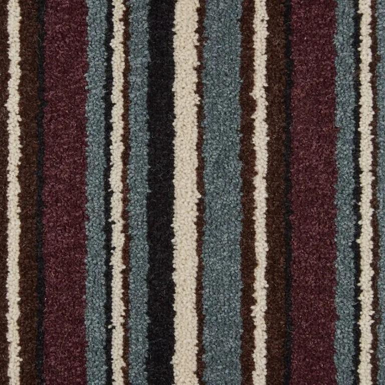Kingsmead Carpets Artwork Special Edition Stripe 80/20 Wool Secondary Backing Baroque Carpet