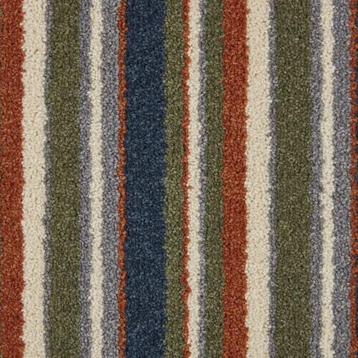 Kingsmead Carpets Artwork Special Edition Stripe 80/20 Wool Felt Backing Contemporary Carpet