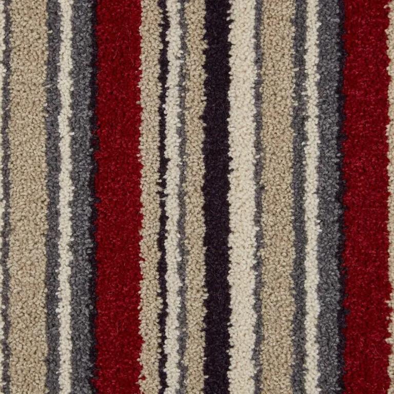 Kingsmead Carpets Artwork Special Edition Stripe 80/20 Wool Secondary Backing De Stijl Carpet