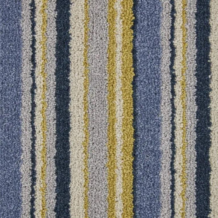 Kingsmead Carpets Artwork Special Edition Stripe 80/20 Wool Felt Backing Henna Carpet
