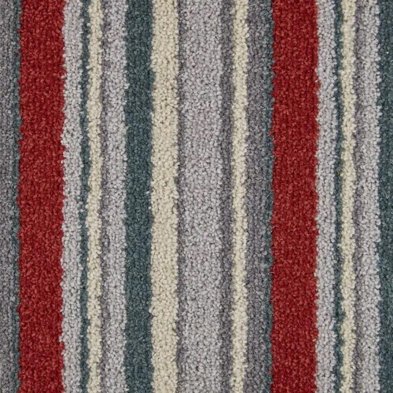 Kingsmead Carpets Artwork Special Edition Stripe 80/20 Wool Felt Backing Romanesque Carpet