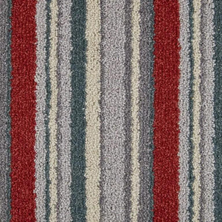 Kingsmead Carpets Artwork Special Edition Stripe 80/20 Wool Felt Backing Romanesque Carpet