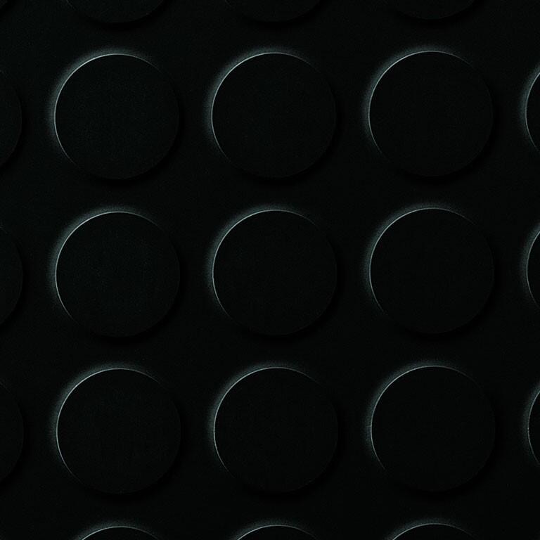 Polyflor Saarfloor Noppe Stud 101 Black Coal Commercial Flooring