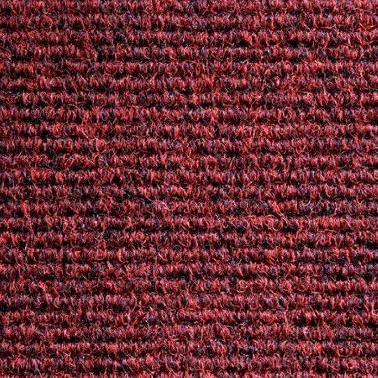 Heckmondwike Fb Broadrib Claret Carpet