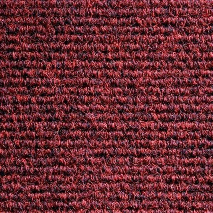 Heckmondwike Fb Broadrib Acoustic Claret Carpet Tiles