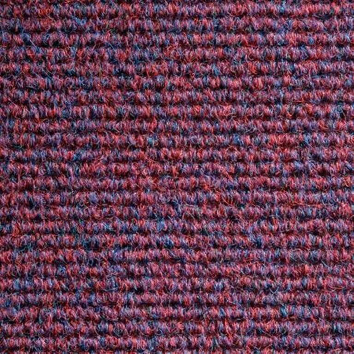 Heckmondwike Fb Broadrib Acoustic Magenta Carpet Tiles