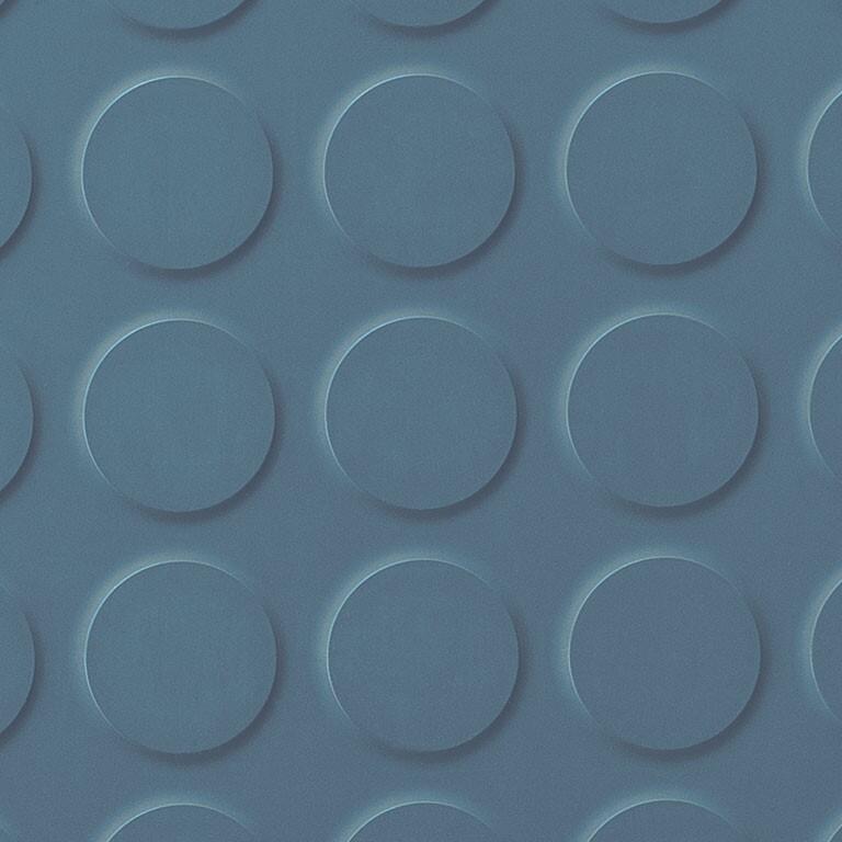 Polyflor Saarfloor Noppe Stud 707 Cool Blue Commercial Flooring